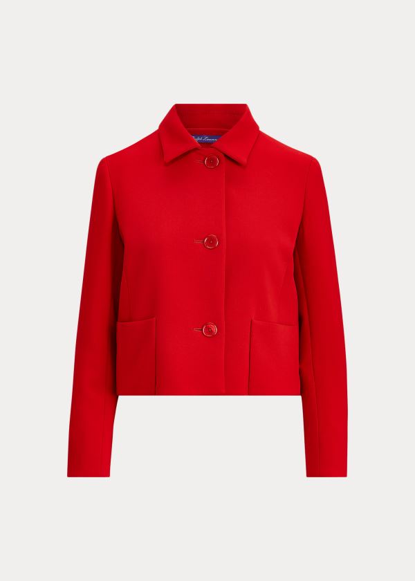 Women's Ralph Lauren Verona Stretch Wool Jackets | 076385CKN